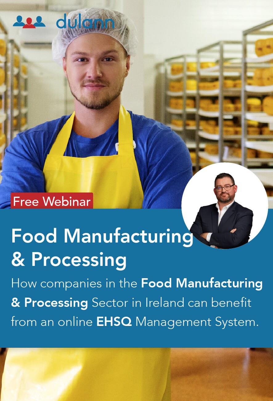 EHSQ Compliance Software System for the Food Manufacturing & Processing Sector