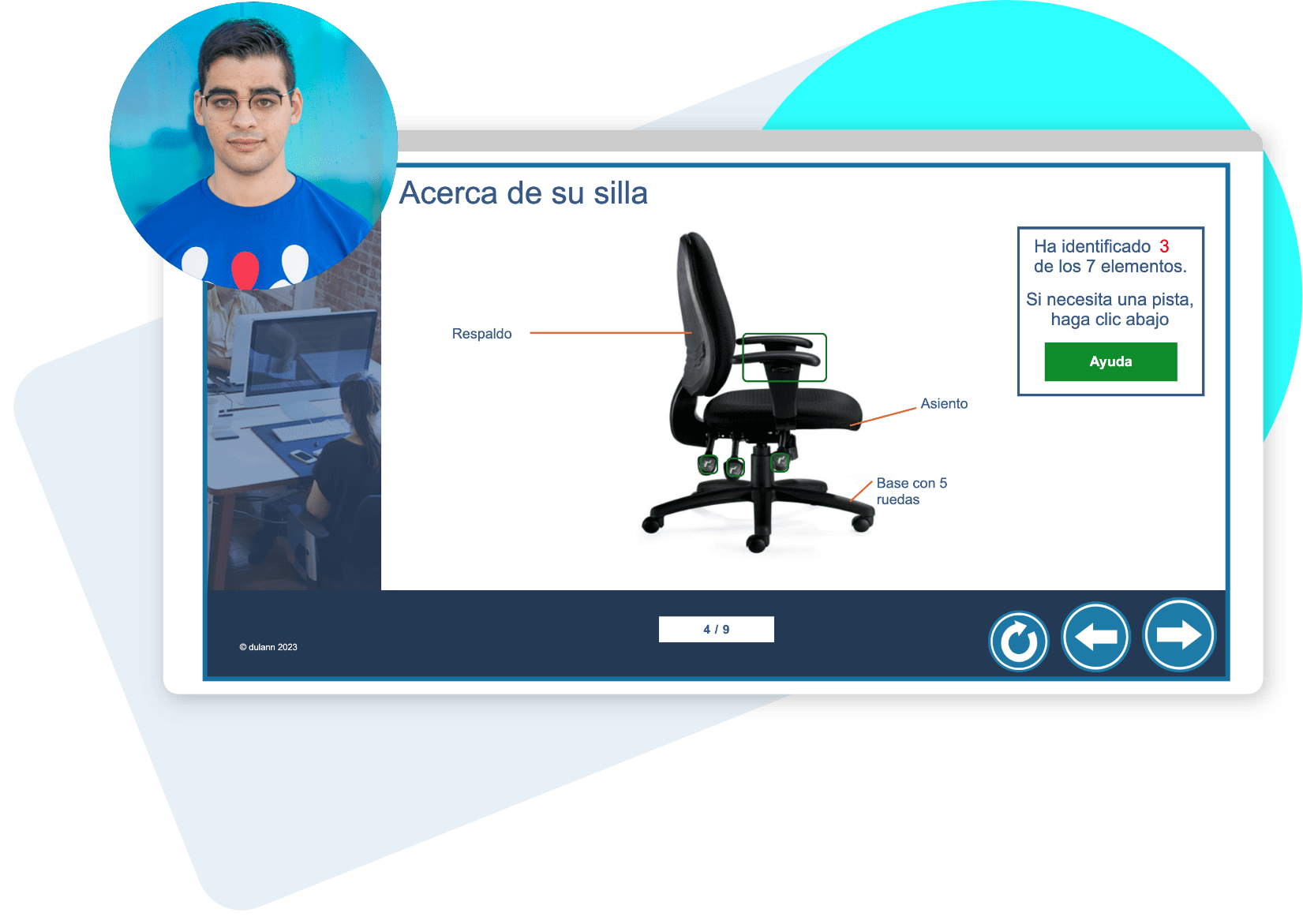 A Course Screenshot