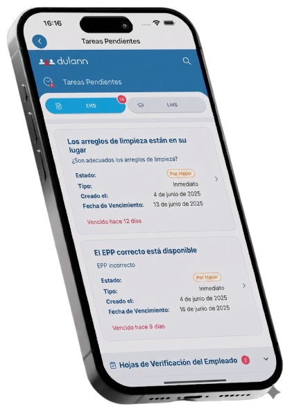 Mobile version of our portal