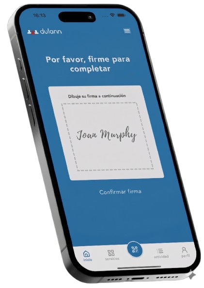 Mobile version of our portal