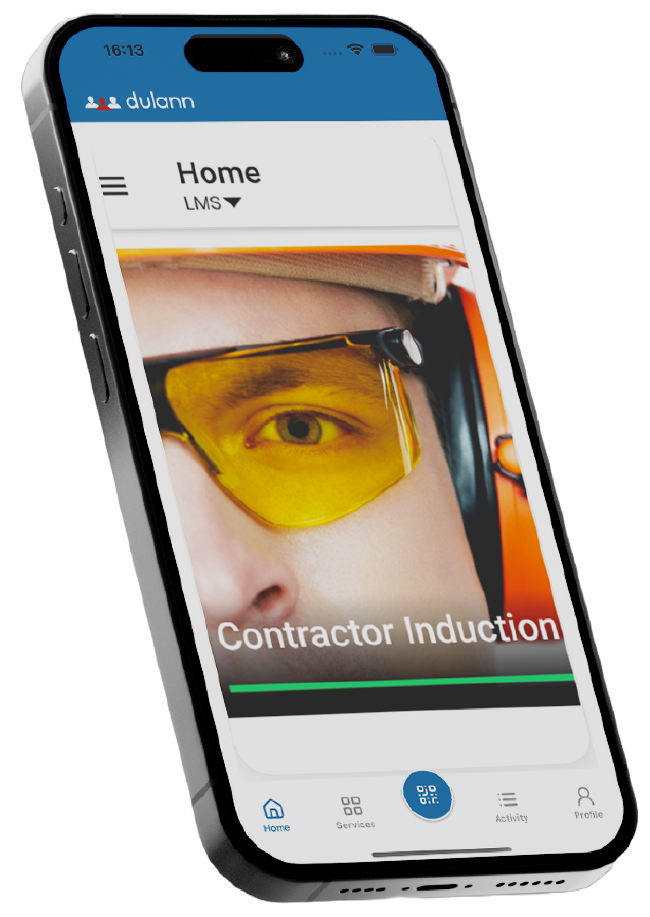 Mobile version of our portal
