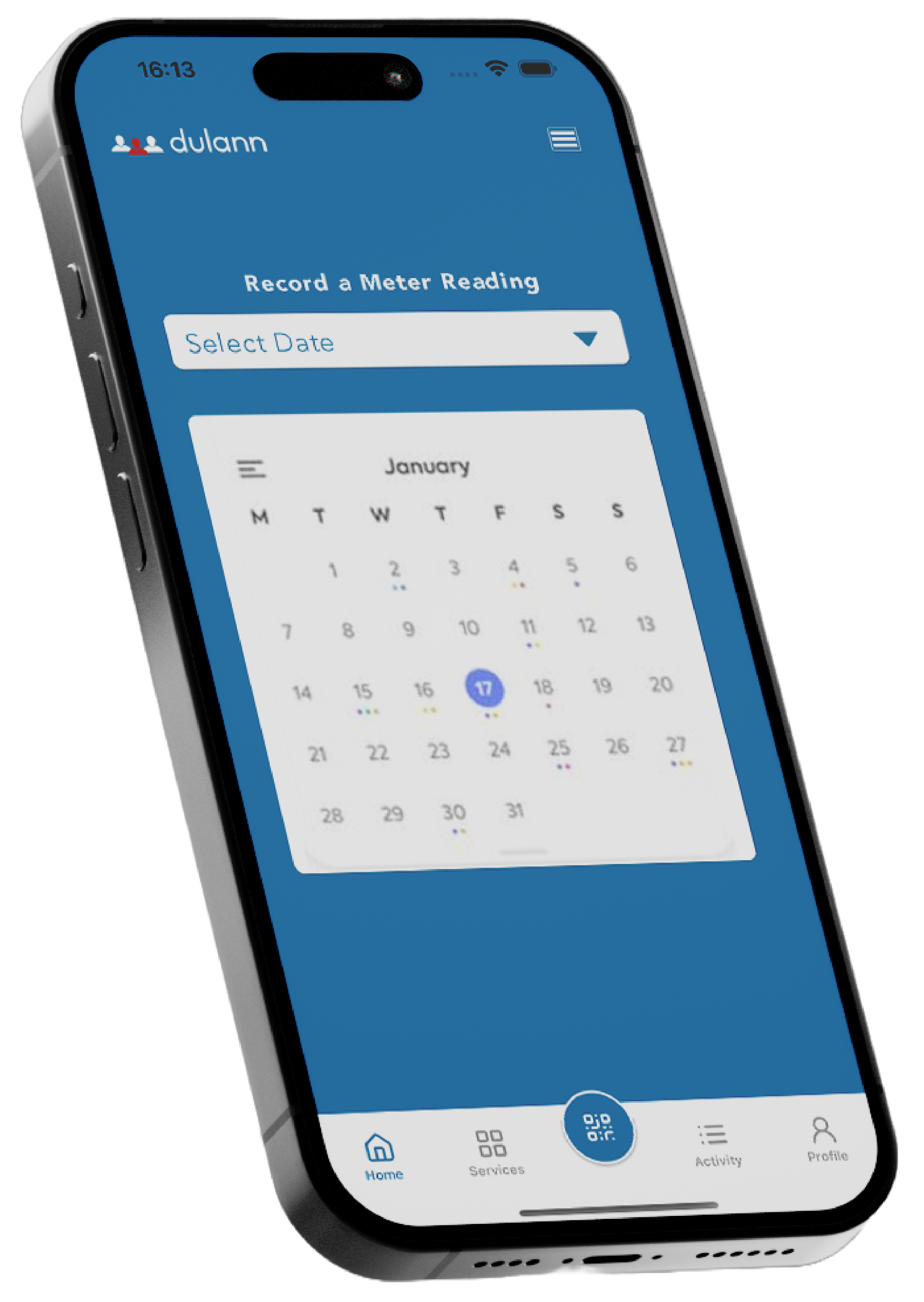 Mobile version of our portal